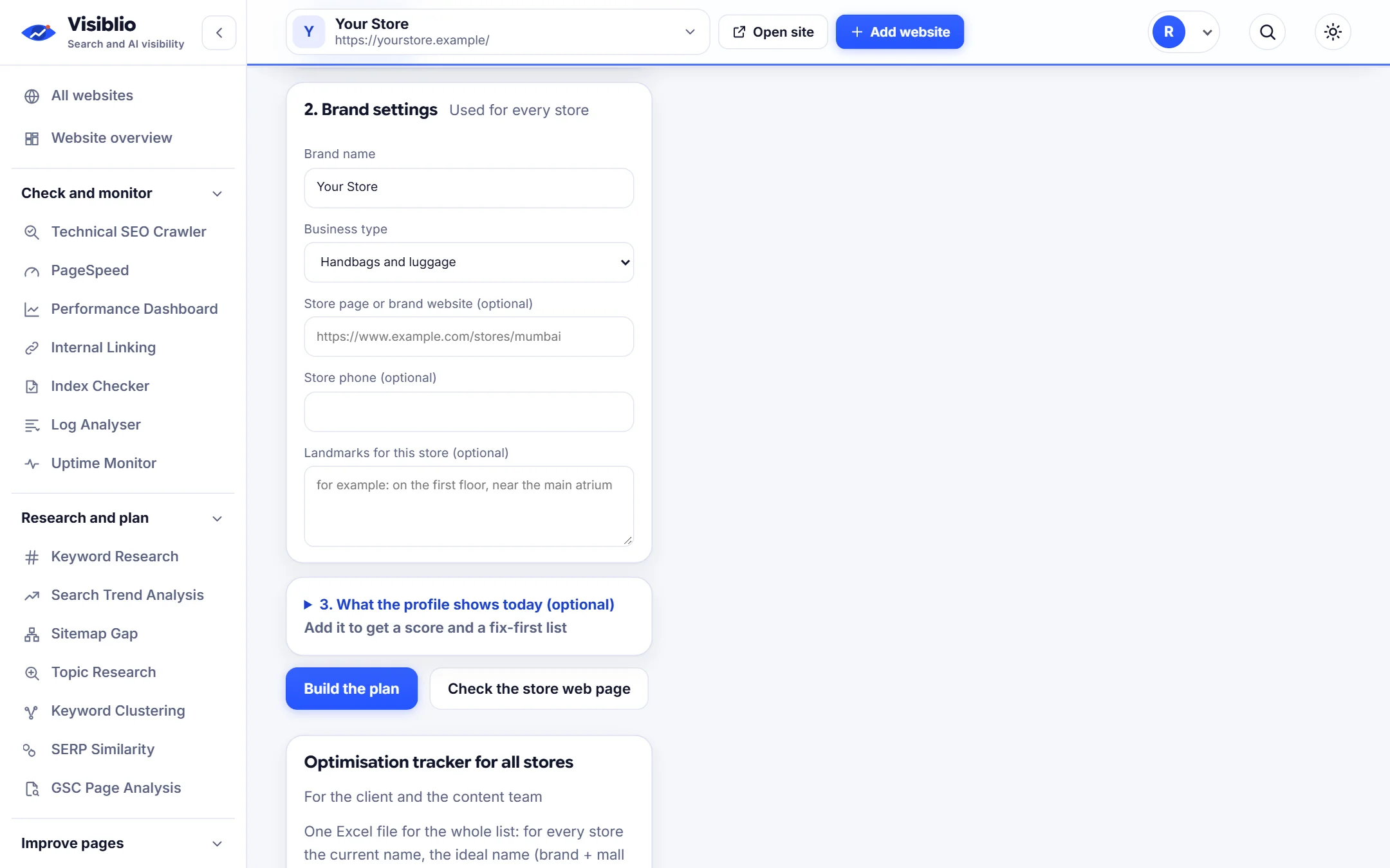 GBP Store Optimiser: What to fix on the profile